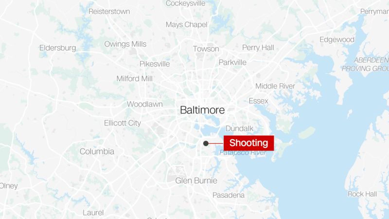 "Officials Respond to Mass Shooting Incident in Baltimore"