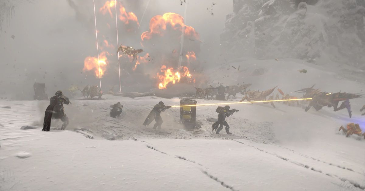 "Helldivers 2 Surpasses GTA 5 in Peak Steam Players"