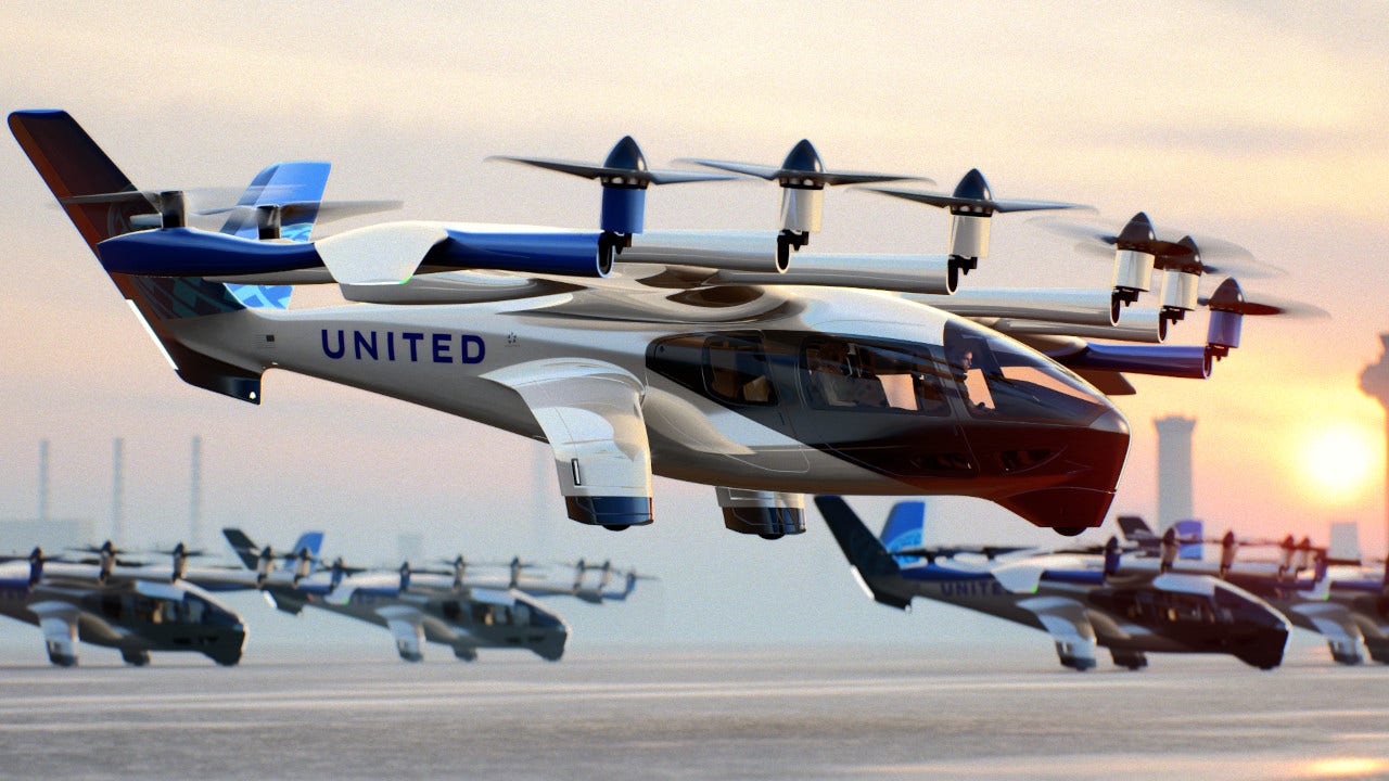 Featured image for United Airlines to Launch Electric Air Taxi Service in Chicago by 2025.