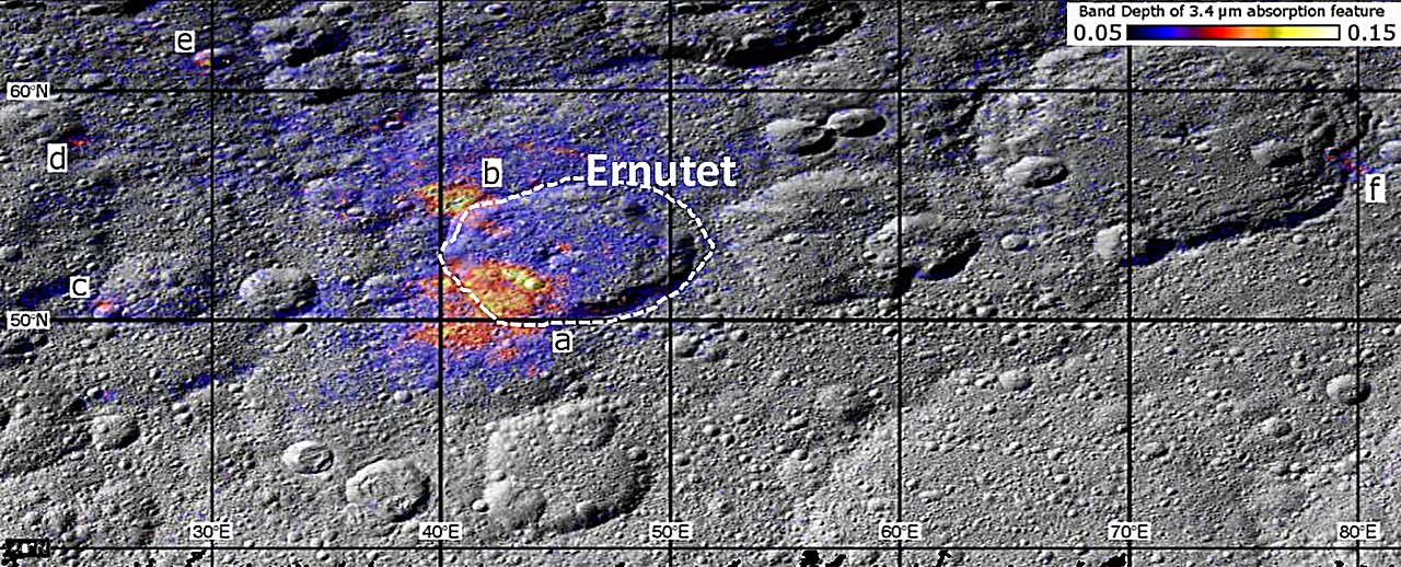 Featured image for Organic Material Found on Water-Rich Dwarf Planet Ceres