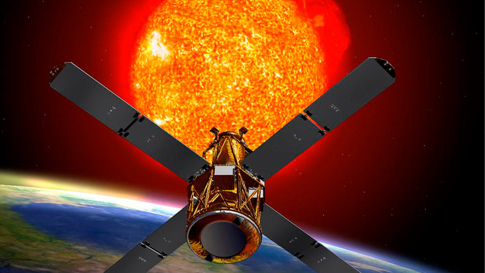 NASA satellite crashes in Sahara Desert.