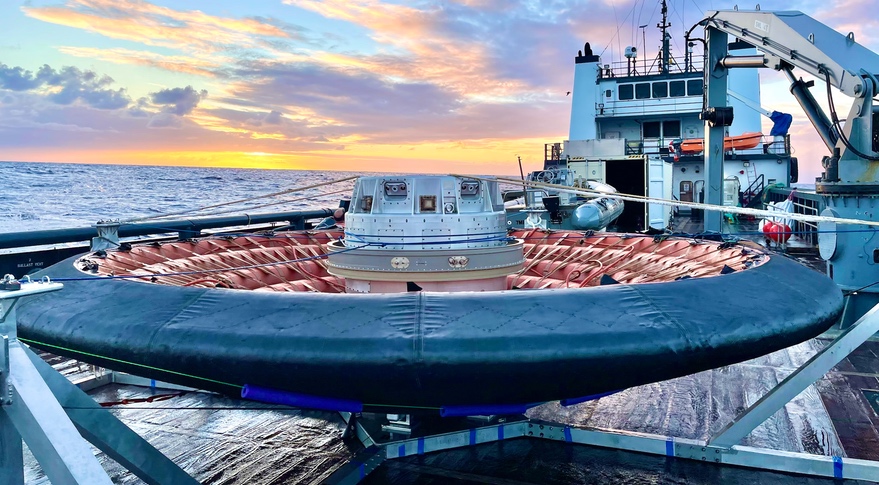 Featured image for "NASA Collaborates with Industry to Enhance Inflatable Heat Shield Tech"