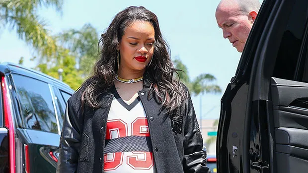 Featured image for Rihanna's Chic Maternity Style Shines in LA with Boyfriend ASAP Rocky.