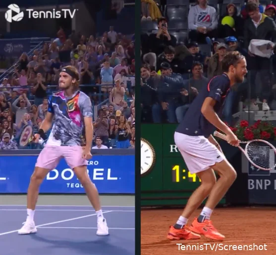 Medvedev's Victory Dance and Vindication Against Tsitsipas in Rome Open