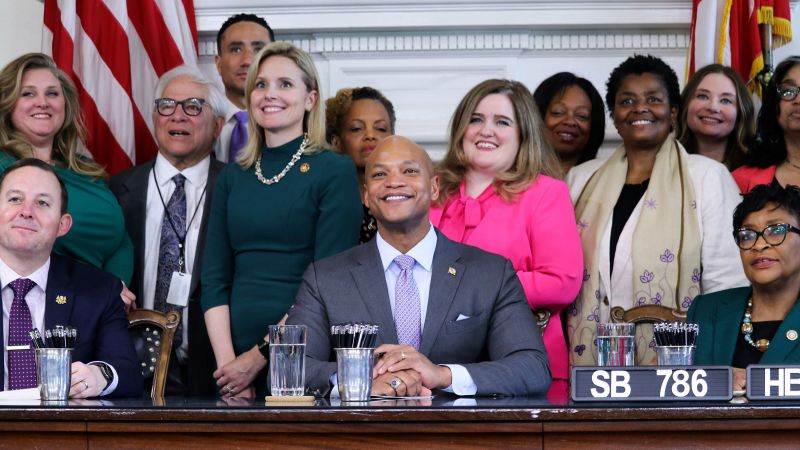 Maryland Governor Signs Bills Protecting Abortion Rights and Gender-Affirming Care, Easing Access to Healthcare for Women and Transgender Individuals.