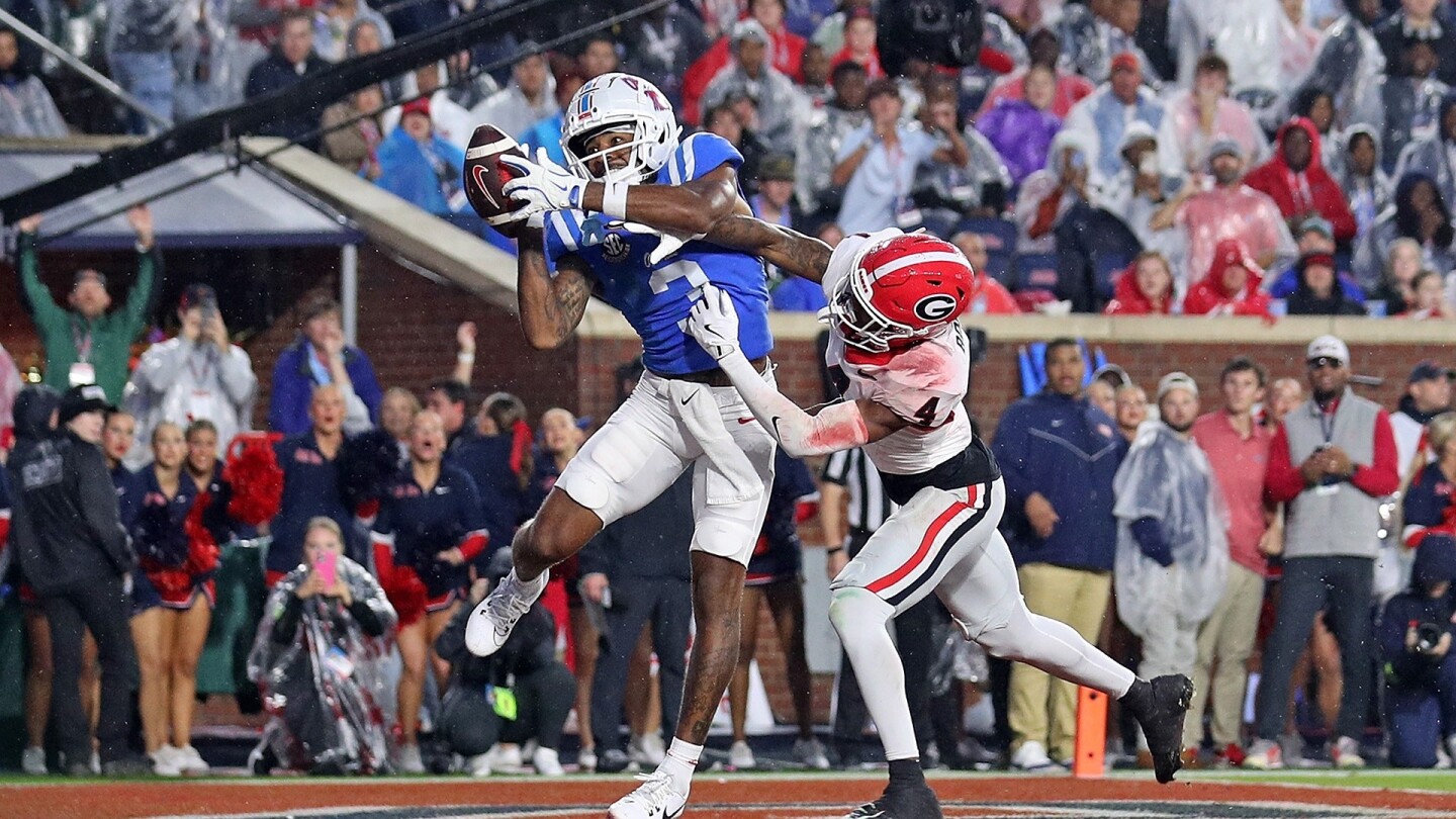 SEC Dominates CFP Rankings as Georgia and Miami Tumble