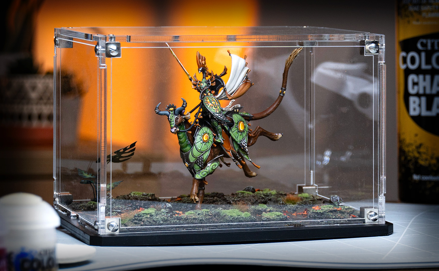 Stunning Warhammer Dioramas Showcase Wicked Brick Case Potential