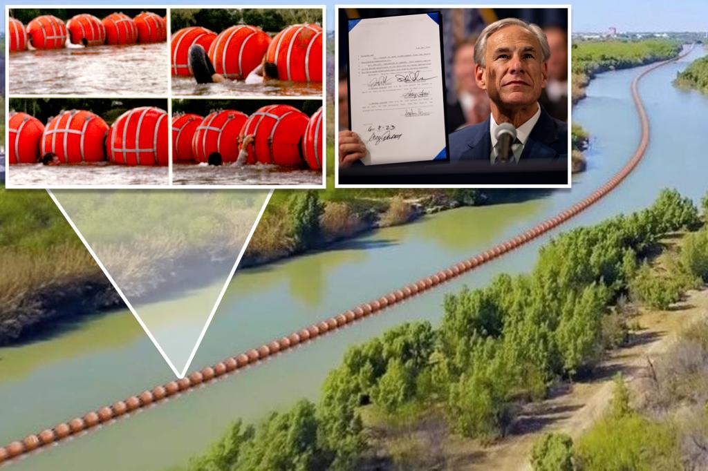 Texas Implements Inflatable Barrier to Deter Border Crossings