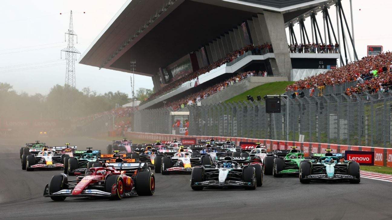 Featured image for Leclerc Secures Surprise Pole at Hungarian GP as Norris Leads During Pitstops