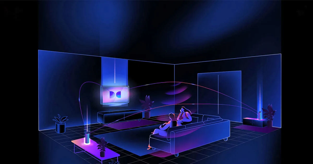 Featured image for Revolutionary Dolby Atmos FlexConnect Enhances TV Speaker Setups and Eliminates Soundbars