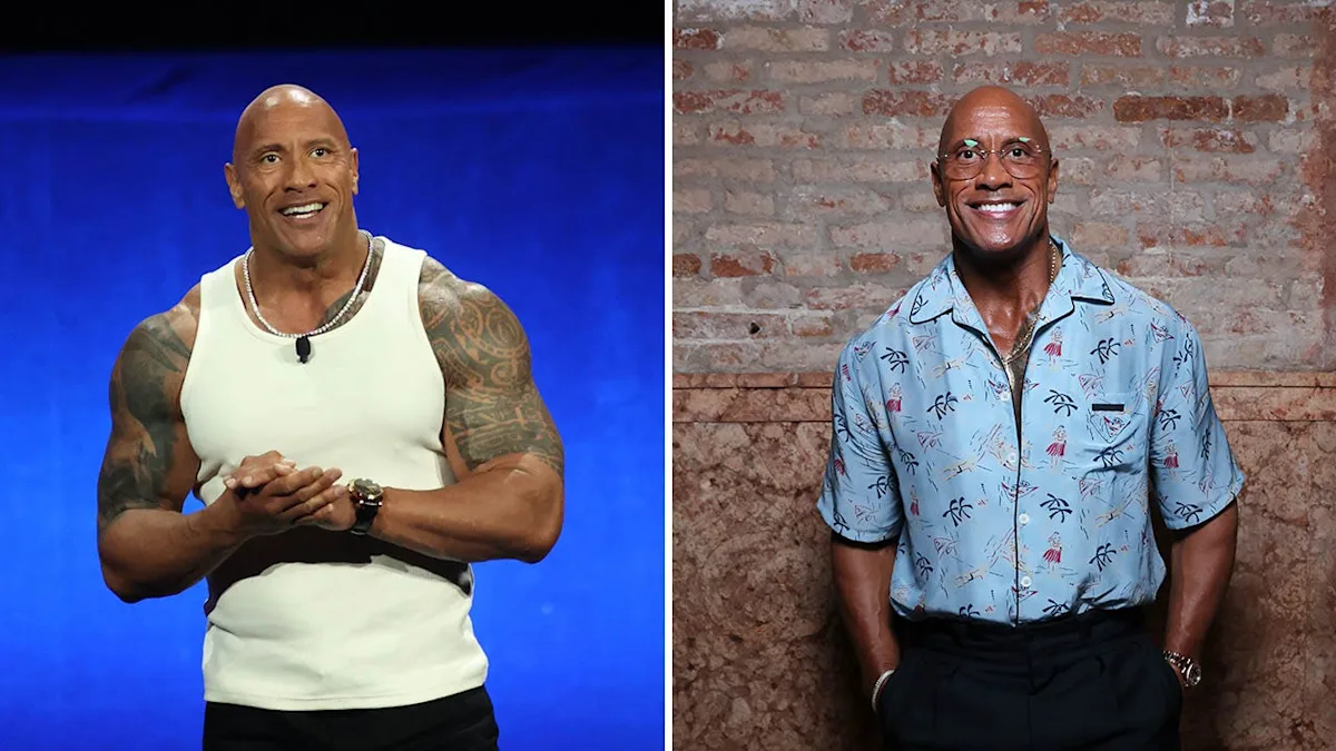 The Rock's Slimmer Look at Venice Film Festival Turns Heads
