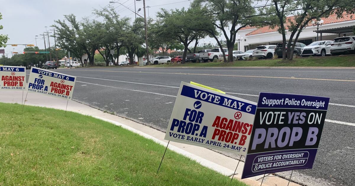 Featured image for Austin voters show support for police oversight in early election results.