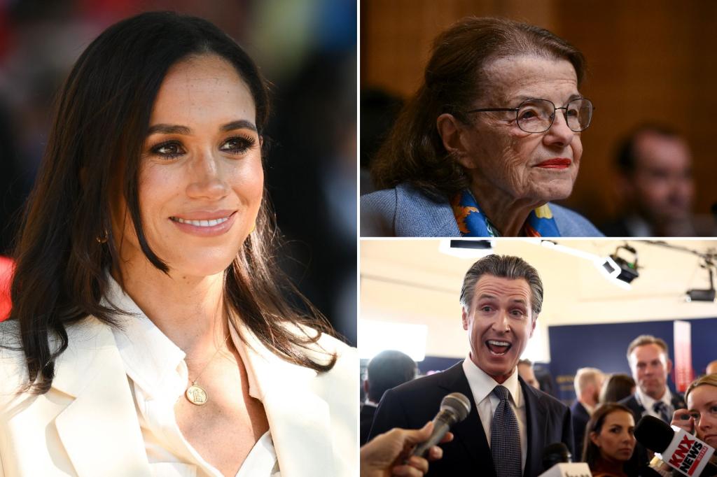 "Speculation Grows: Meghan Markle Eyeing Dianne Feinstein's Senate Seat"
