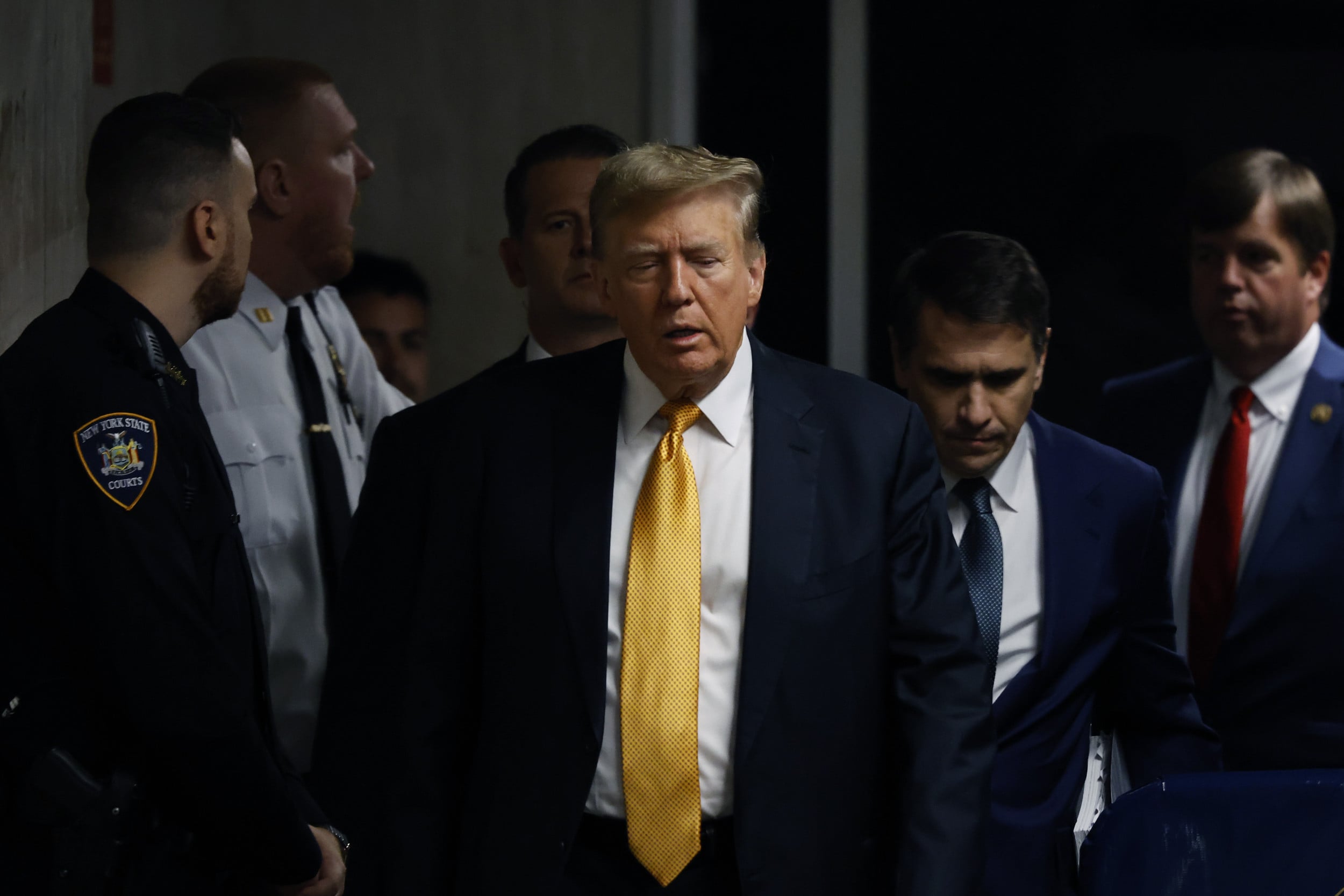 Featured image for "Trump's Hush-Money Trial Ends in Controversy and Missed Testimony"