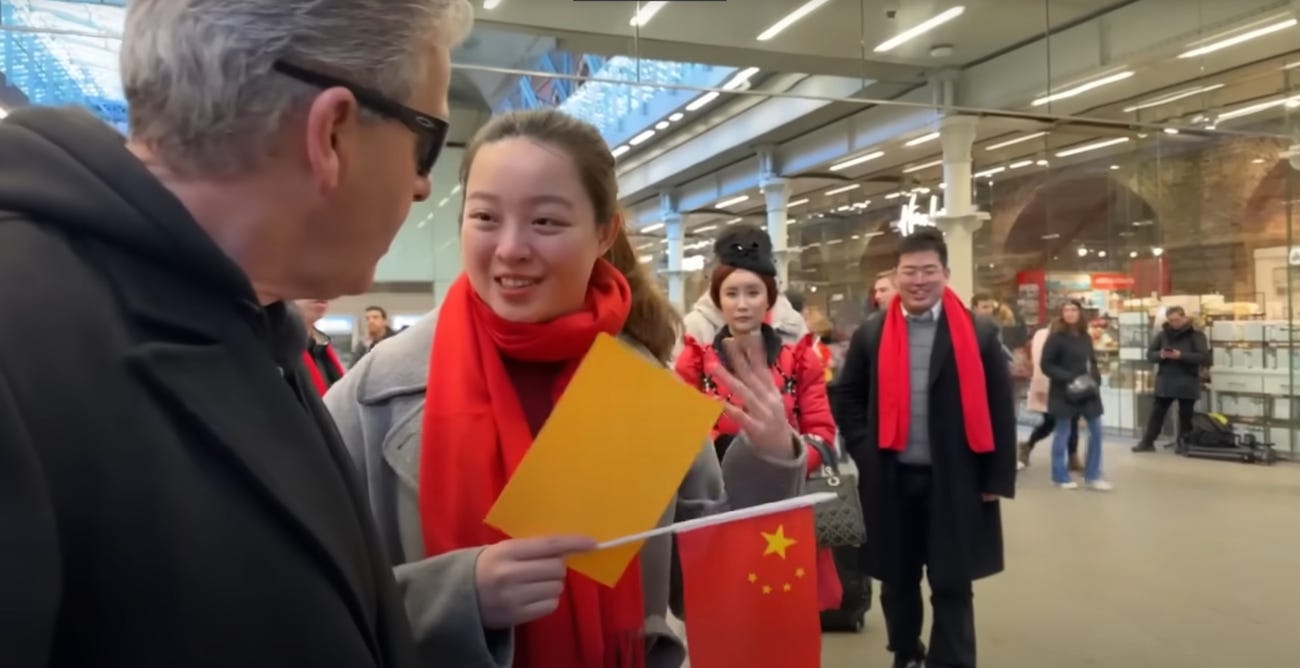 Featured image for "London Piano Clash: Chinese Tourists and Free Speech Controversy"