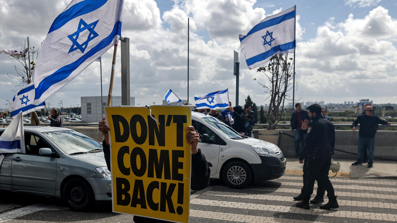 Netanyahu faces criticism in Germany over judicial overhaul plan.