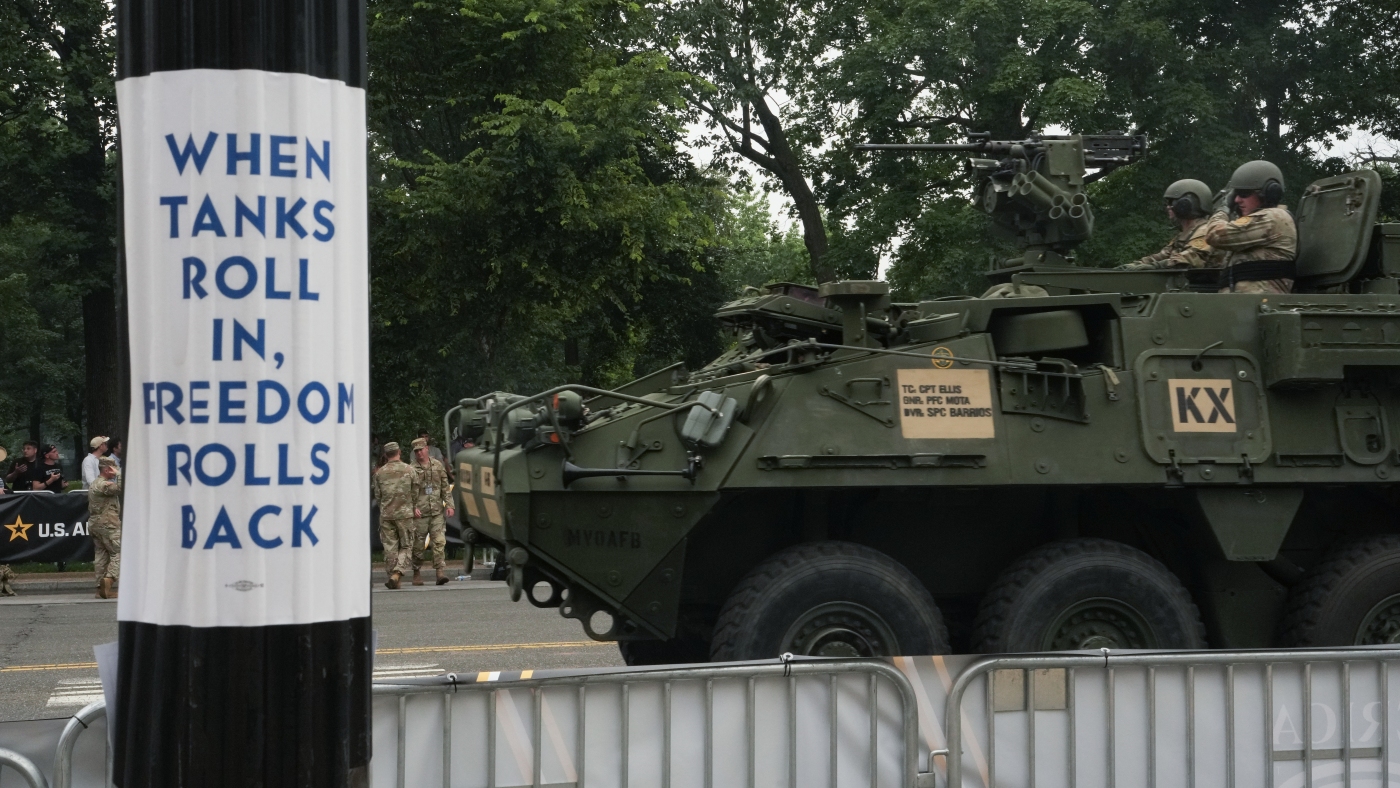 Divided America: Military Parades, Protests, and Public Reactions