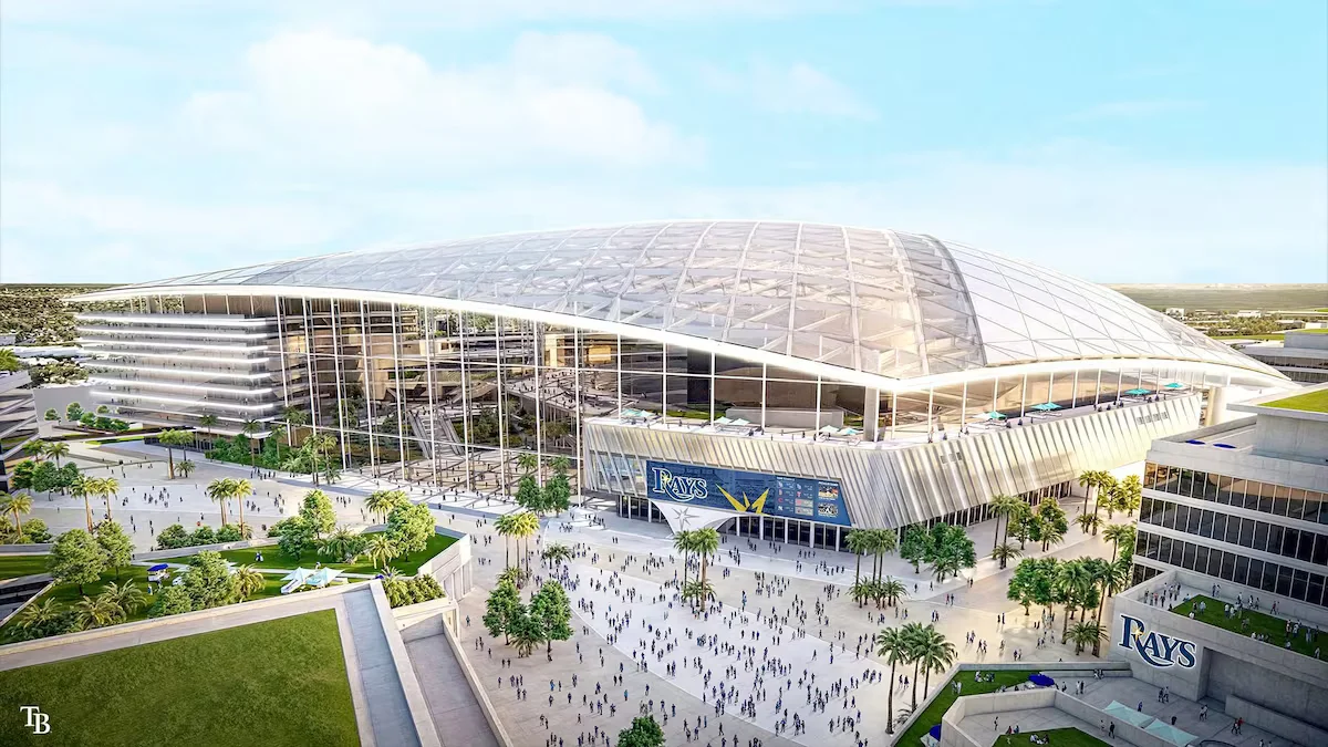 Rays unveil 31,000-seat stadium concept at Hillsborough College campus