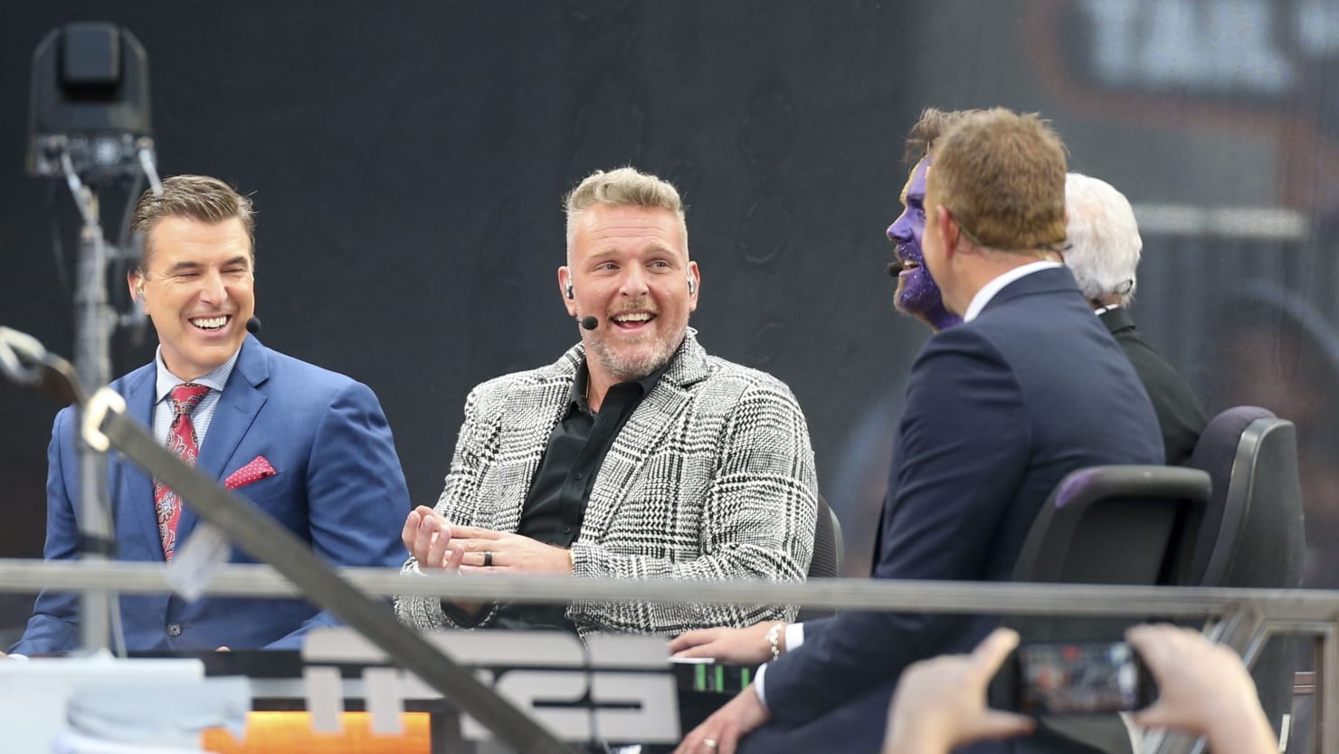 Featured image for "Sports World Buzzes as Pat McAfee and ESPN Exec Clash, Industry Insiders Chime In"