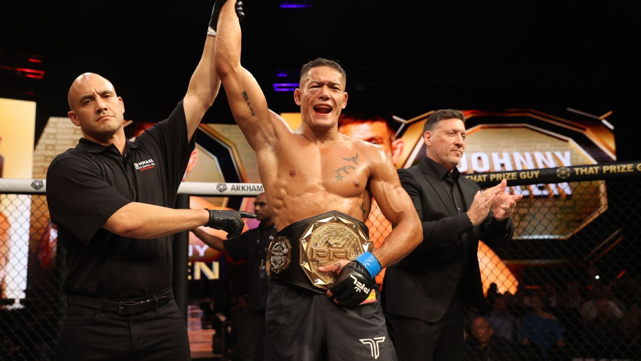 Featured image for Van Steenis Stuns Eblen to Win PFL Africa Title