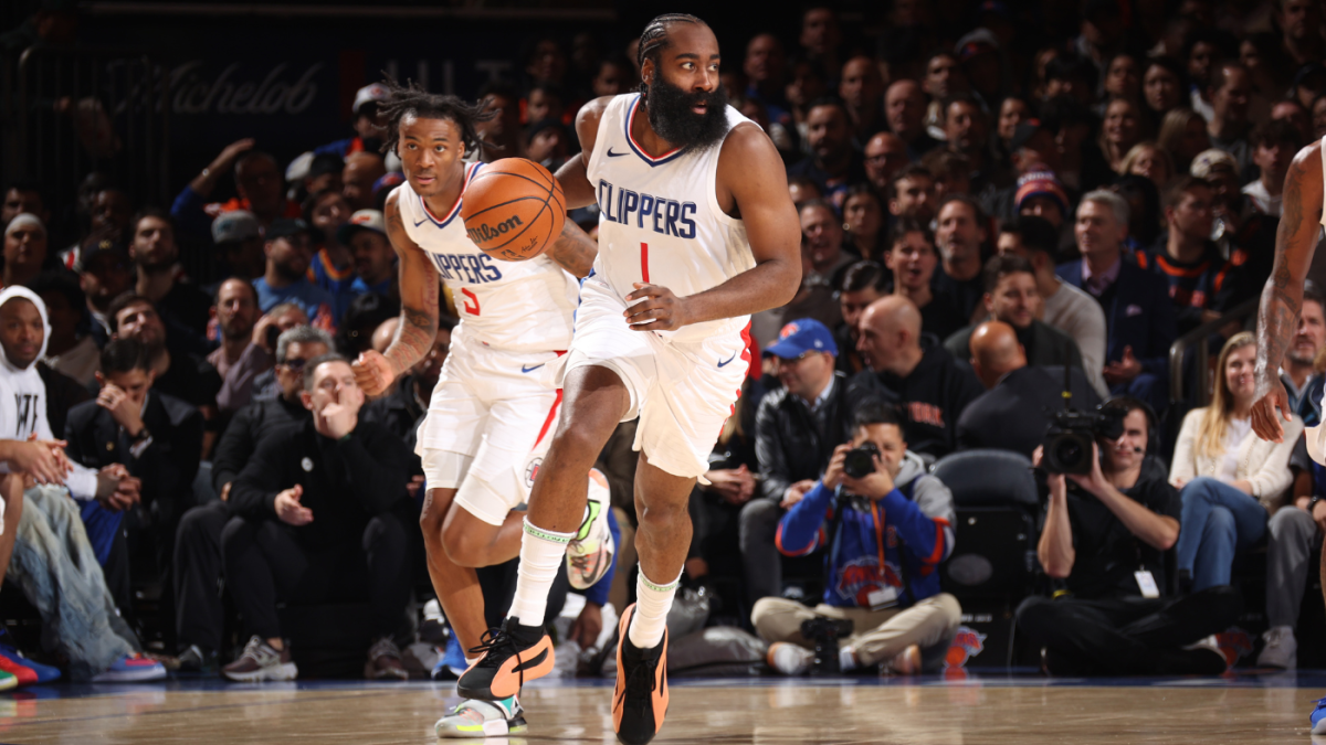 Featured image for "James Harden's Clippers Debut: Challenges and 'Unlimited Possibilities' Amid Loss to Knicks"