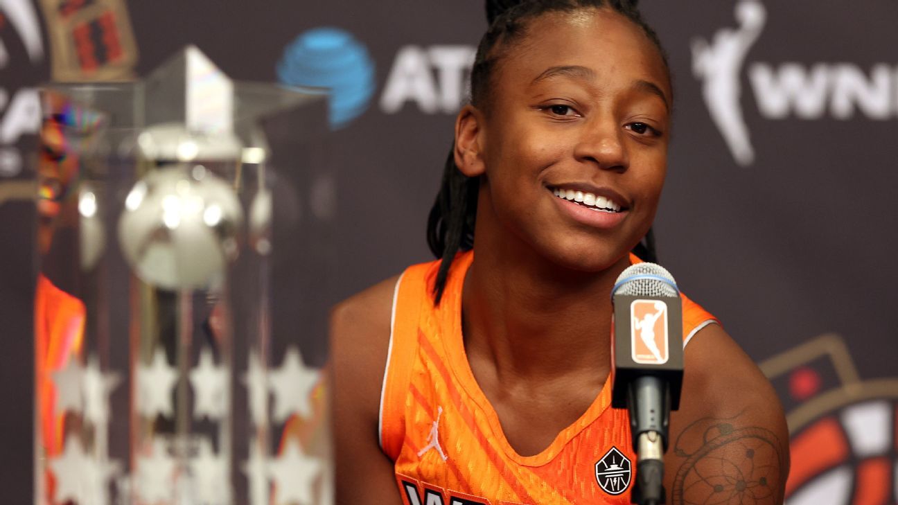 Featured image for Jewell Loyd Makes History at 2023 WNBA All-Star Game