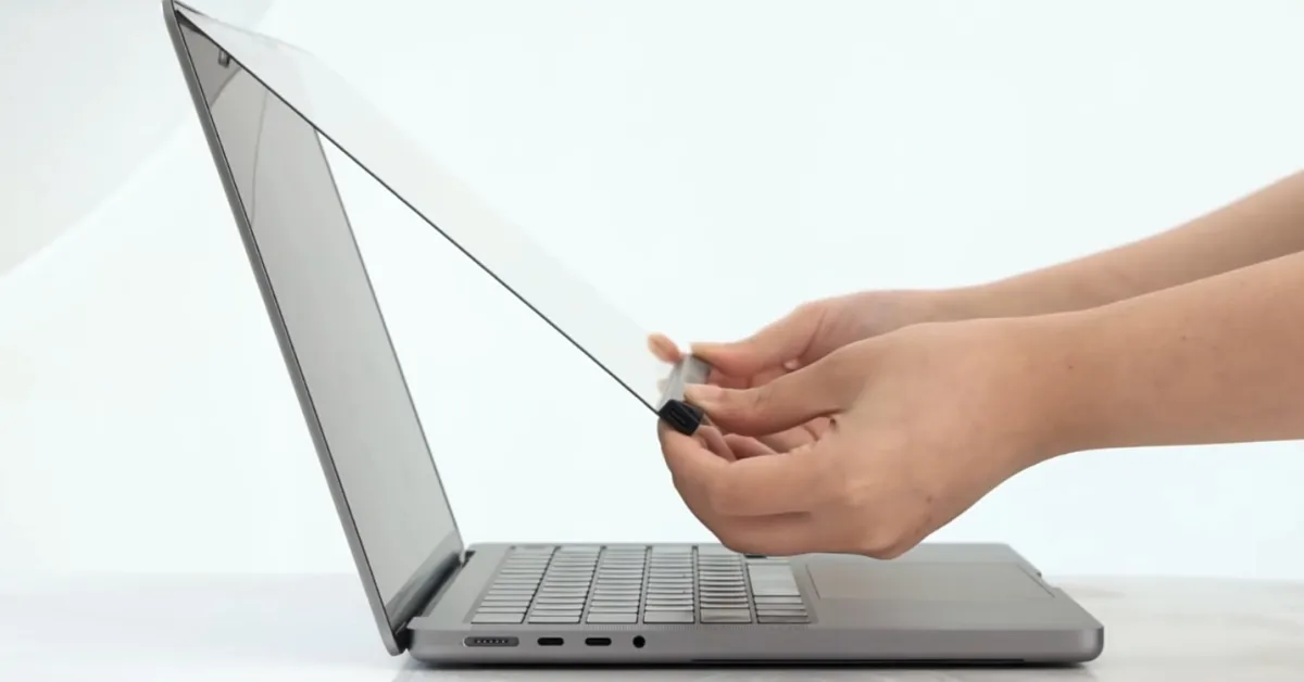 Featured image for Innovative Touchscreen Accessory Enhances MacBook Display and Functionality