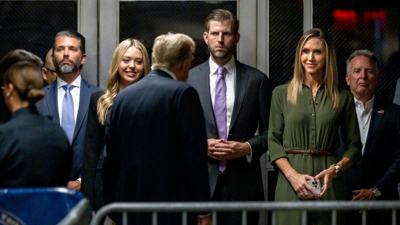 Featured image for Melania and Ivanka Absent as Trump Family Attends Hush Money Trial