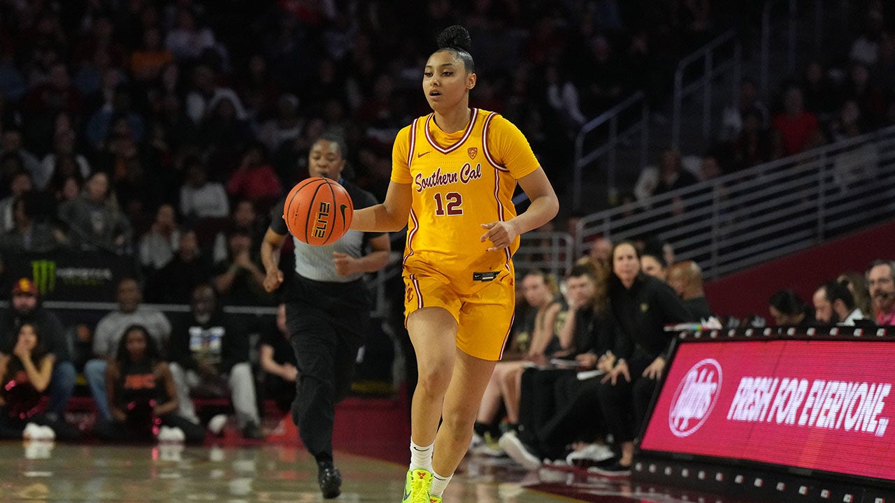 Featured image for "JuJu Watkins' Record-Breaking Performance Leads USC Women's Basketball to Victory Over Colorado"