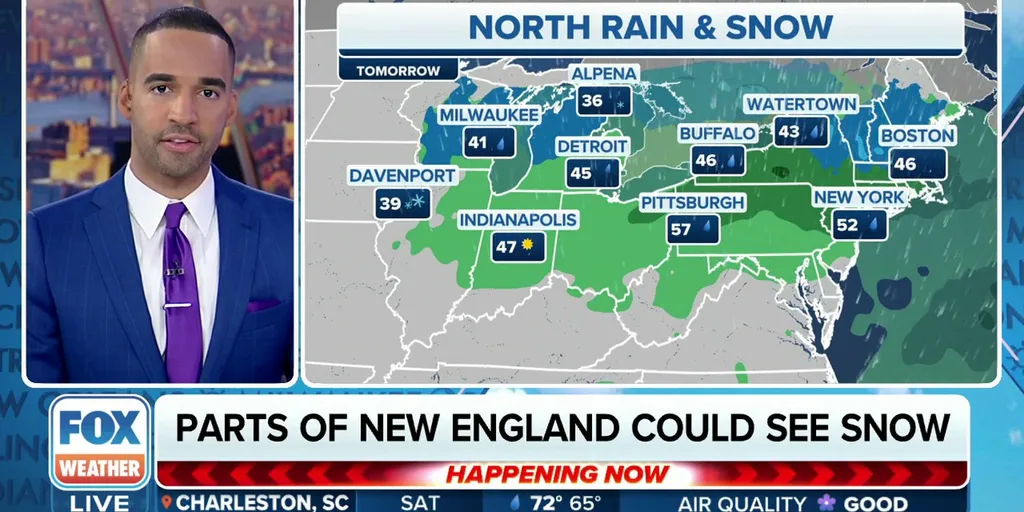 New England Braces for Weekend Snowstorm
