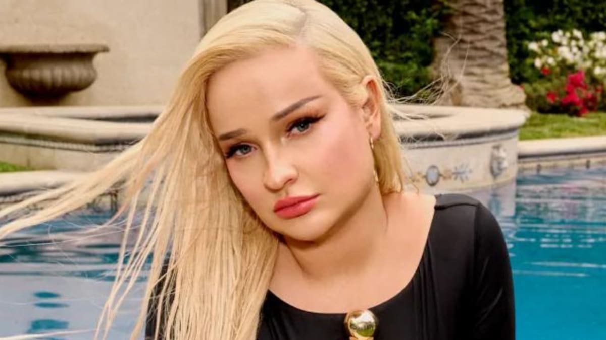 Featured image for "Captivating Shots: Kim Petras Stuns as 2023 SI Swim Cover Girl in LA"