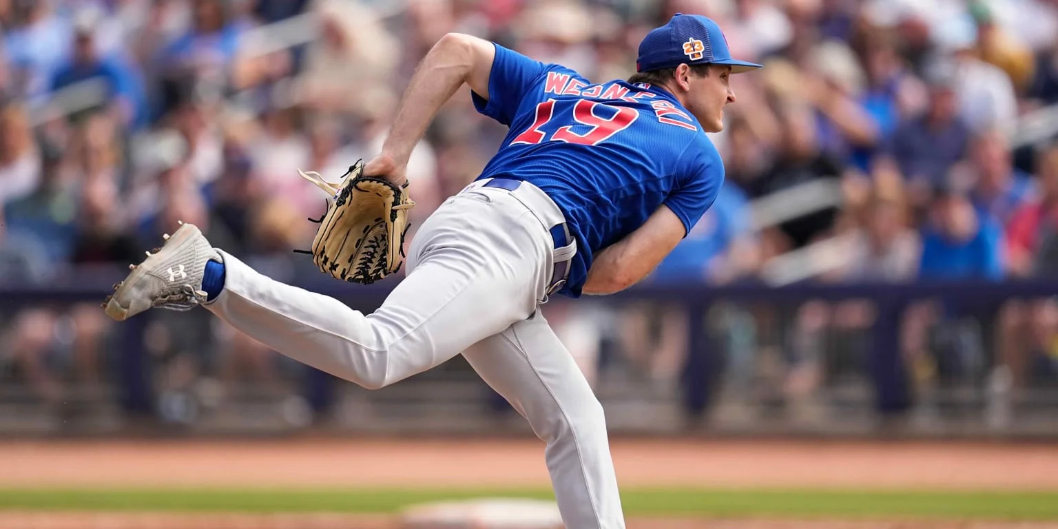 Rookie Hayden Wesneski named fifth starter for Cubs' rotation.
