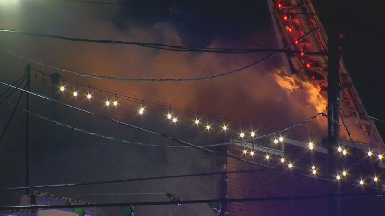 Multiple Buildings Damaged in Downtown Tulsa Fire