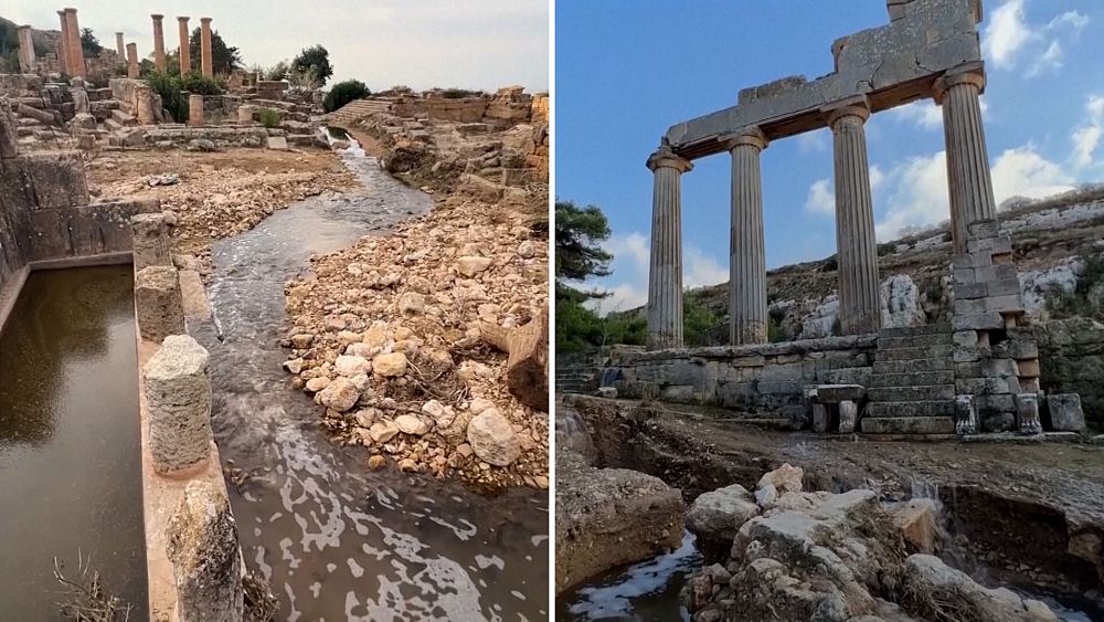 Unearthing Ancient Greek City: Libya's Catastrophic Flooding Reveals Forgotten Structures