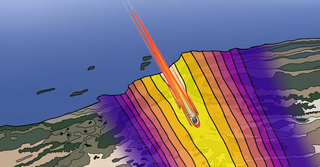 Seismic Signals Map Where Space Junk Lands