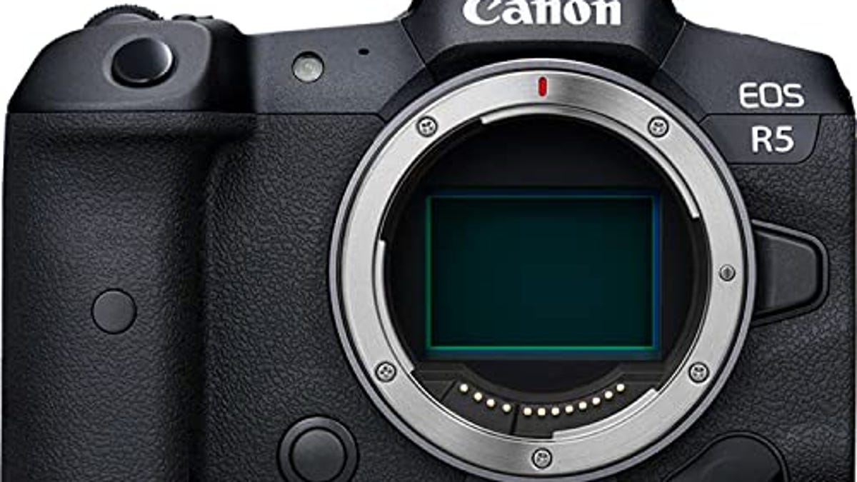 Featured image for "Get 23% Off the Canon EOS R5 Full-Frame Mirrorless Camera on Cyber Monday!"