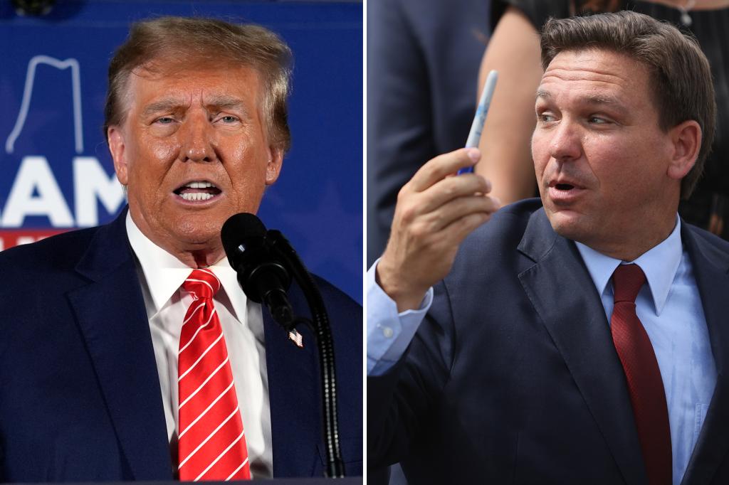 "DeSantis Threatens Veto as Florida Republicans Consider $5M Fund for Trump's Legal Bills"