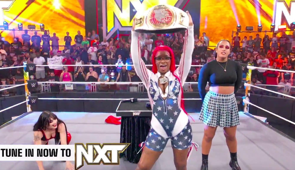 Featured image for "Sexyy Red Shakes Up WWE NXT on May 28, 2024"