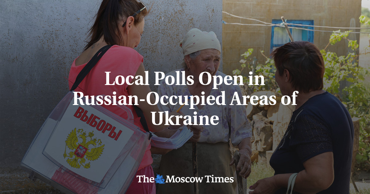 "Controversial Local Elections Held in Occupied Parts of Ukraine"