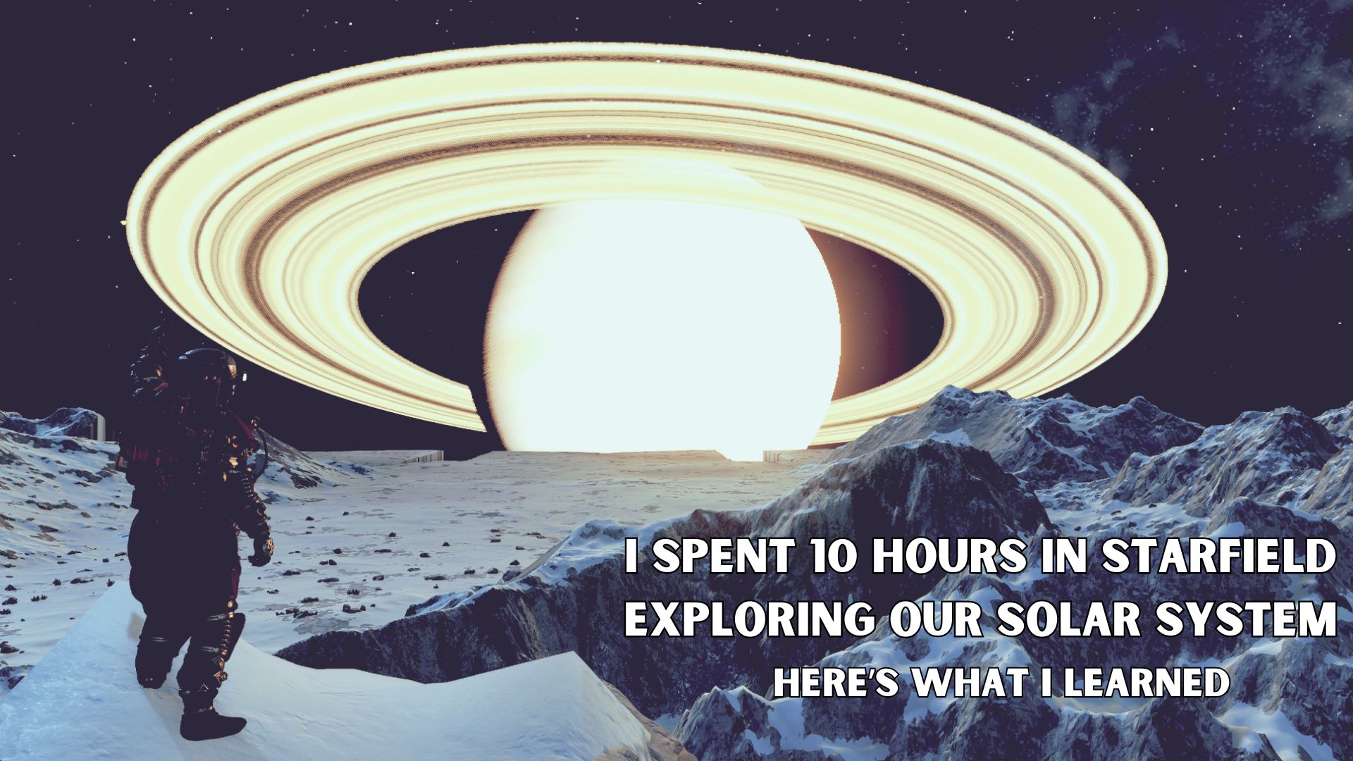 Exploring Starfield: A Journey Through Our Solar System and Beyond