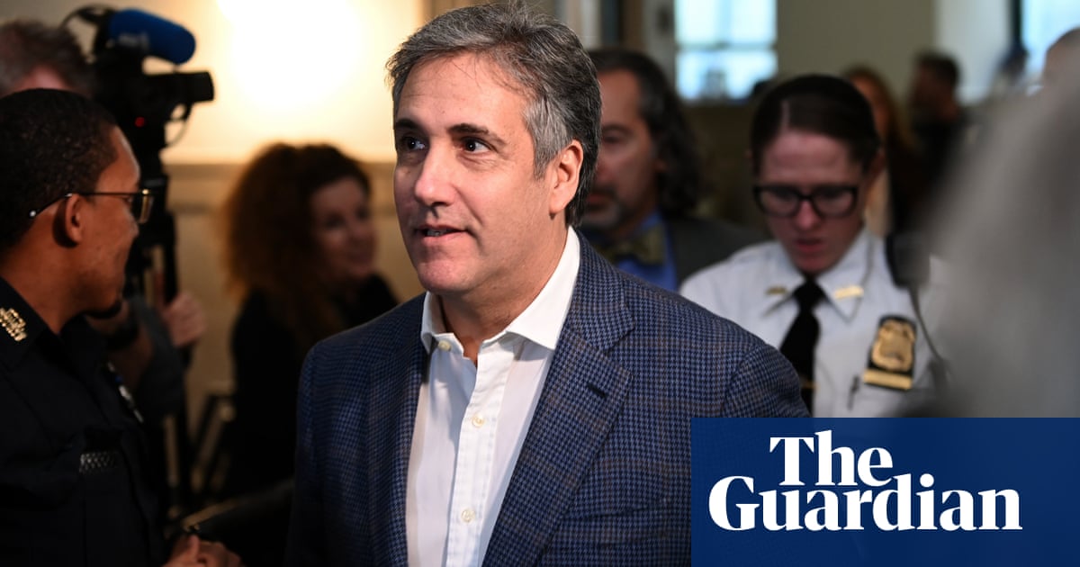 "Michael Cohen's Testimony: A Combative Reunion with Trump in Fraud Trial"