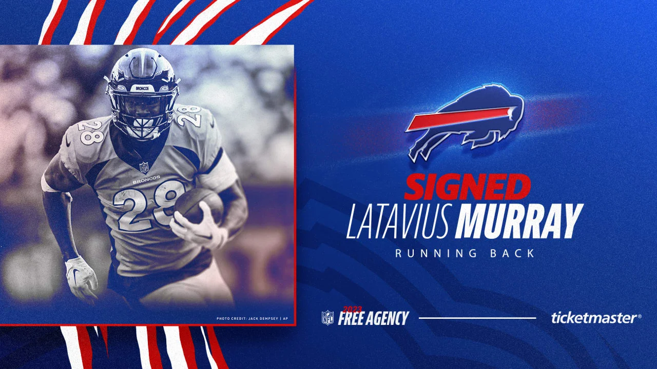 Bills add Latavius Murray to running back corps.