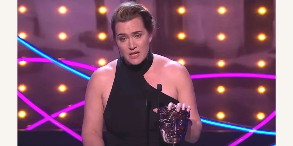 Kate Winslet's BAFTA Speech Addresses Harmful Social Media and Parental Fears.