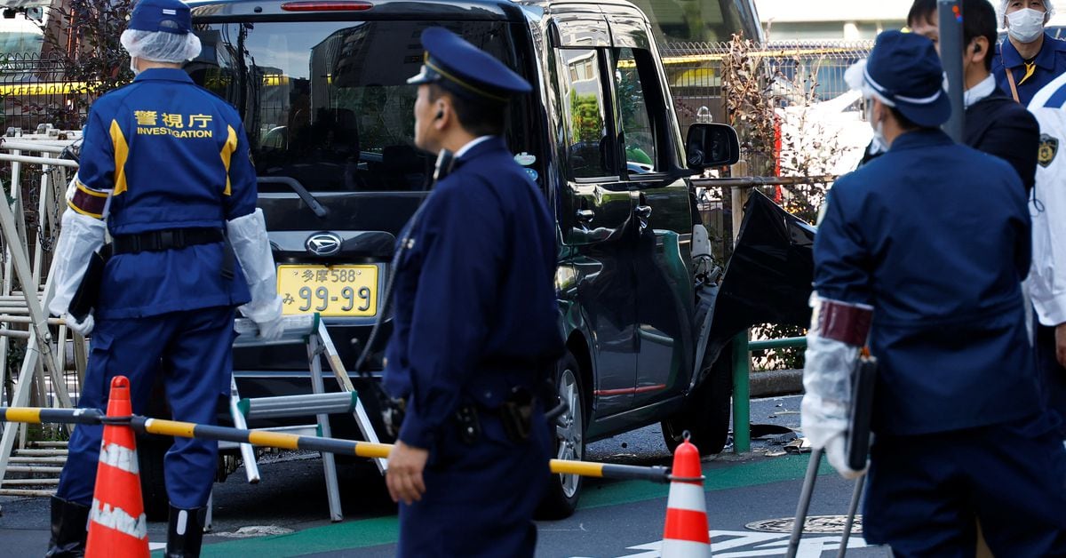 Vehicle Rams Barricade at Israeli Embassy in Tokyo, Driver Detained