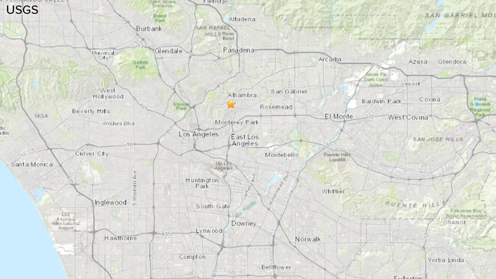 Featured image for 3.5-Magnitude Earthquake Shakes South Pasadena and L.A. County
