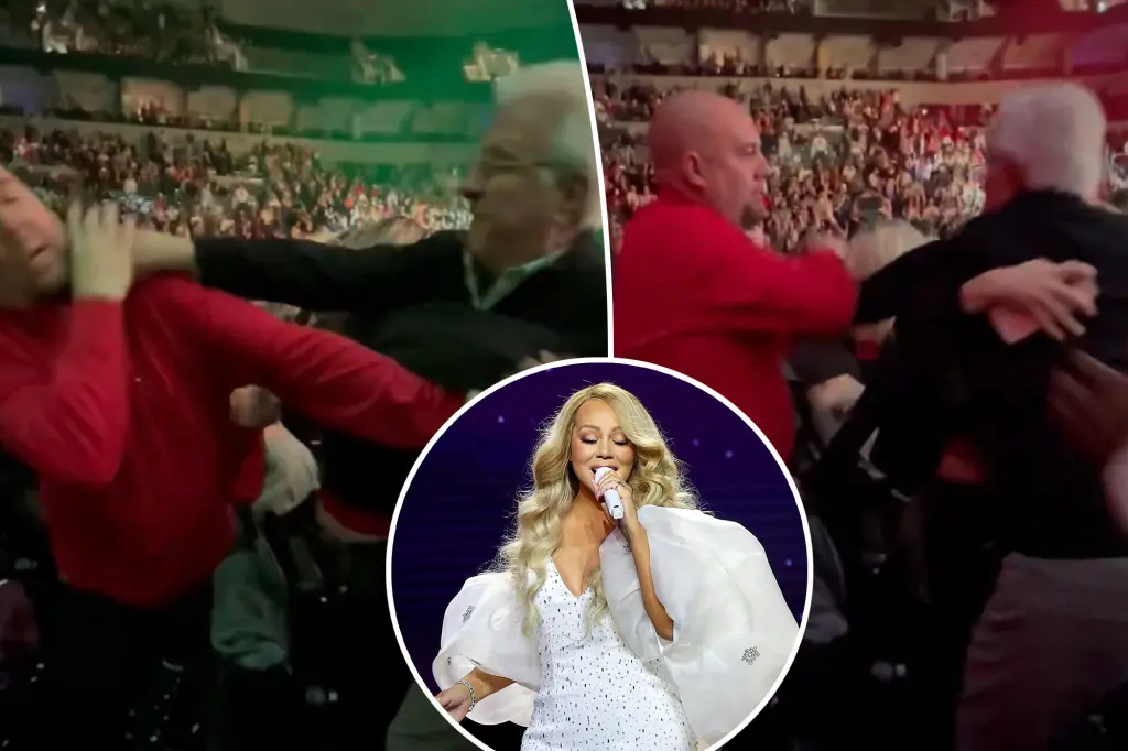 Featured image for Chaos Erupts at Mariah Carey's Christmas Concert as Fans Brawl