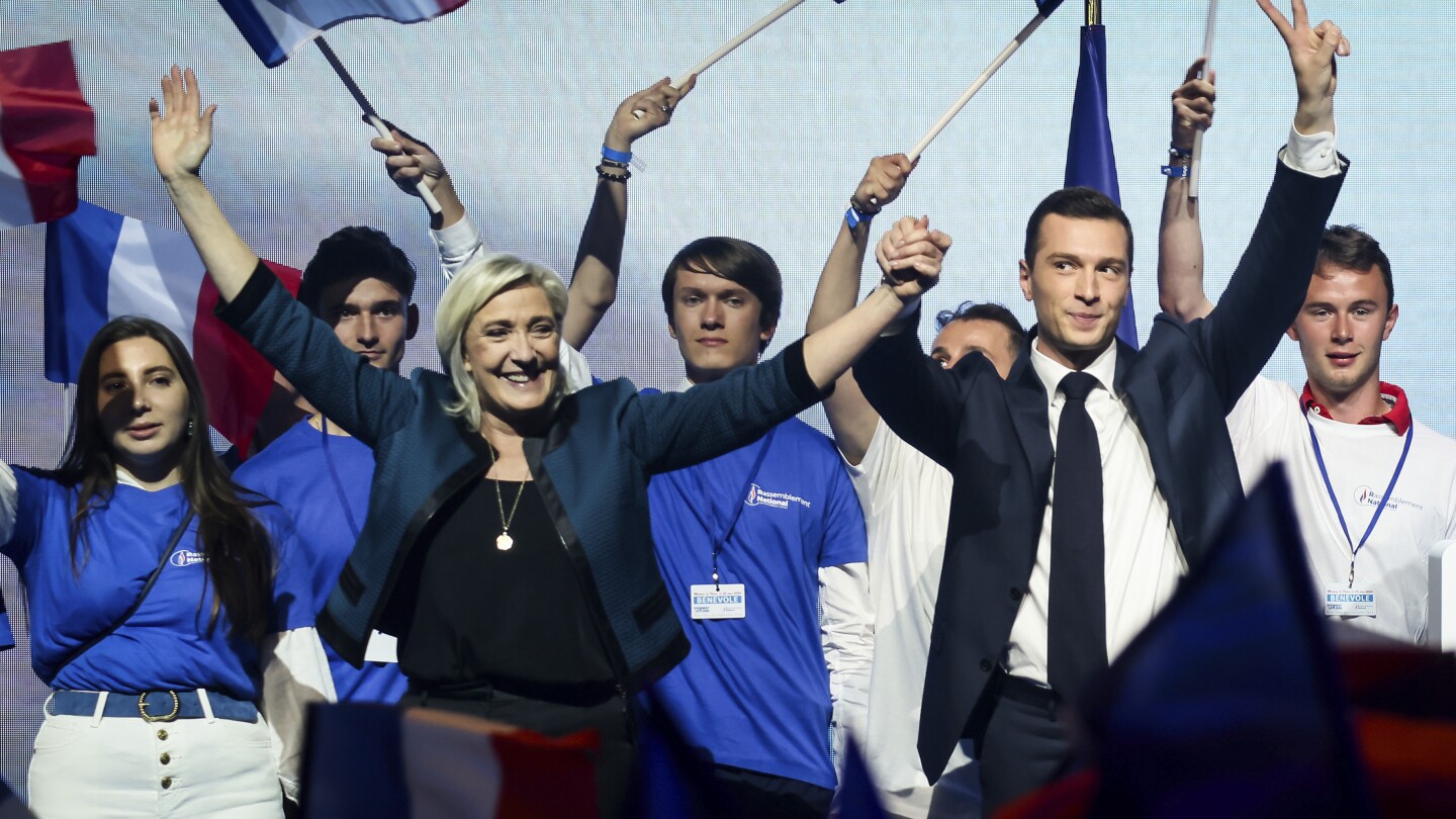 "France's Far Right Surges Ahead in EU Elections"