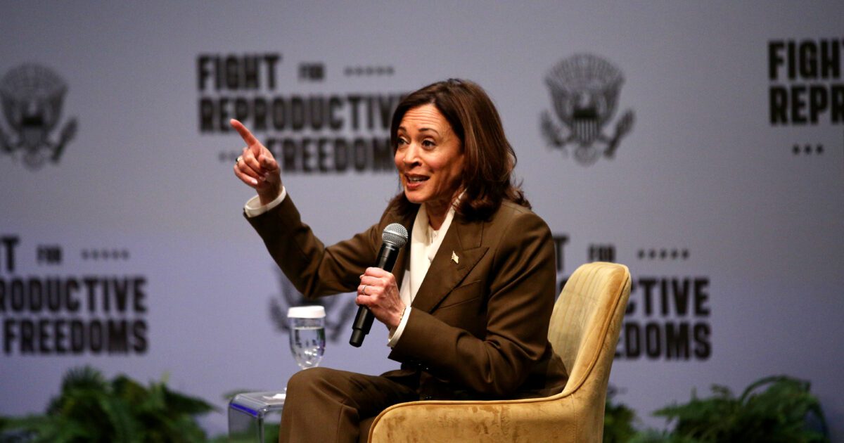 "Pro-Palestinian Protesters Interrupt VP Kamala Harris' Reproductive Rights Talk in San Jose"