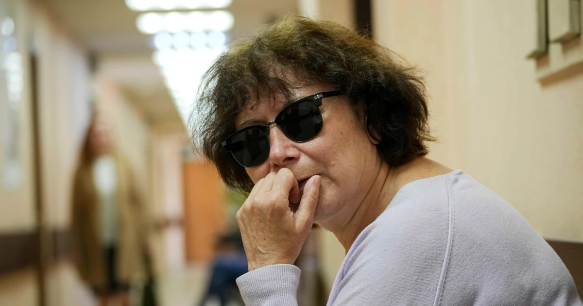 Russian woman convicted for insulting Putin's parents' grave.