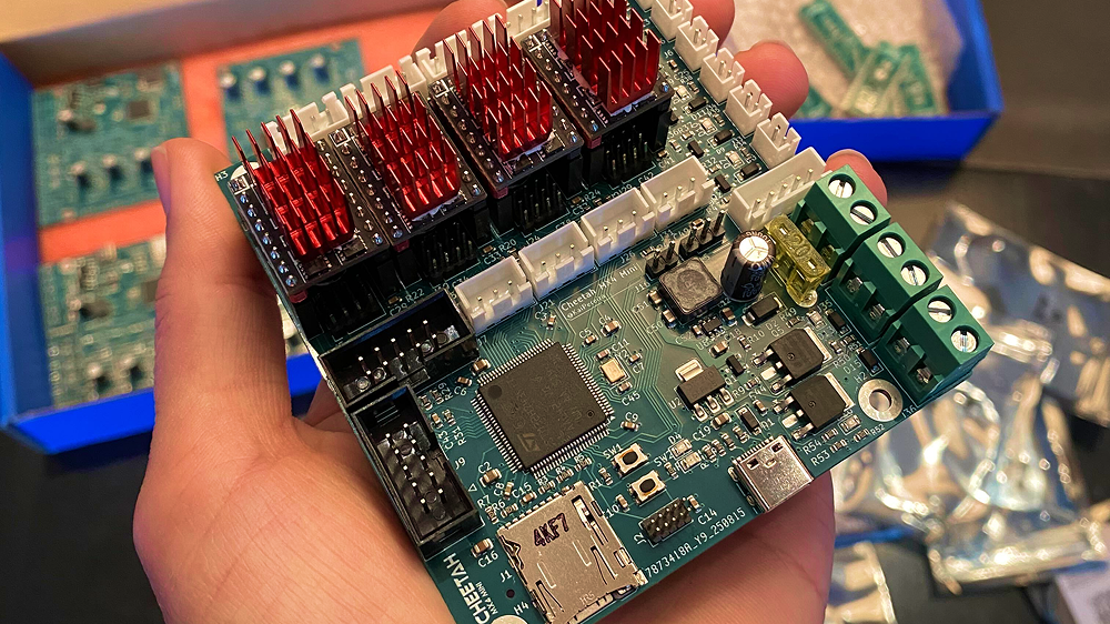 Featured image for Cheetah MX4 Mini: Compact 3D Printer Controller